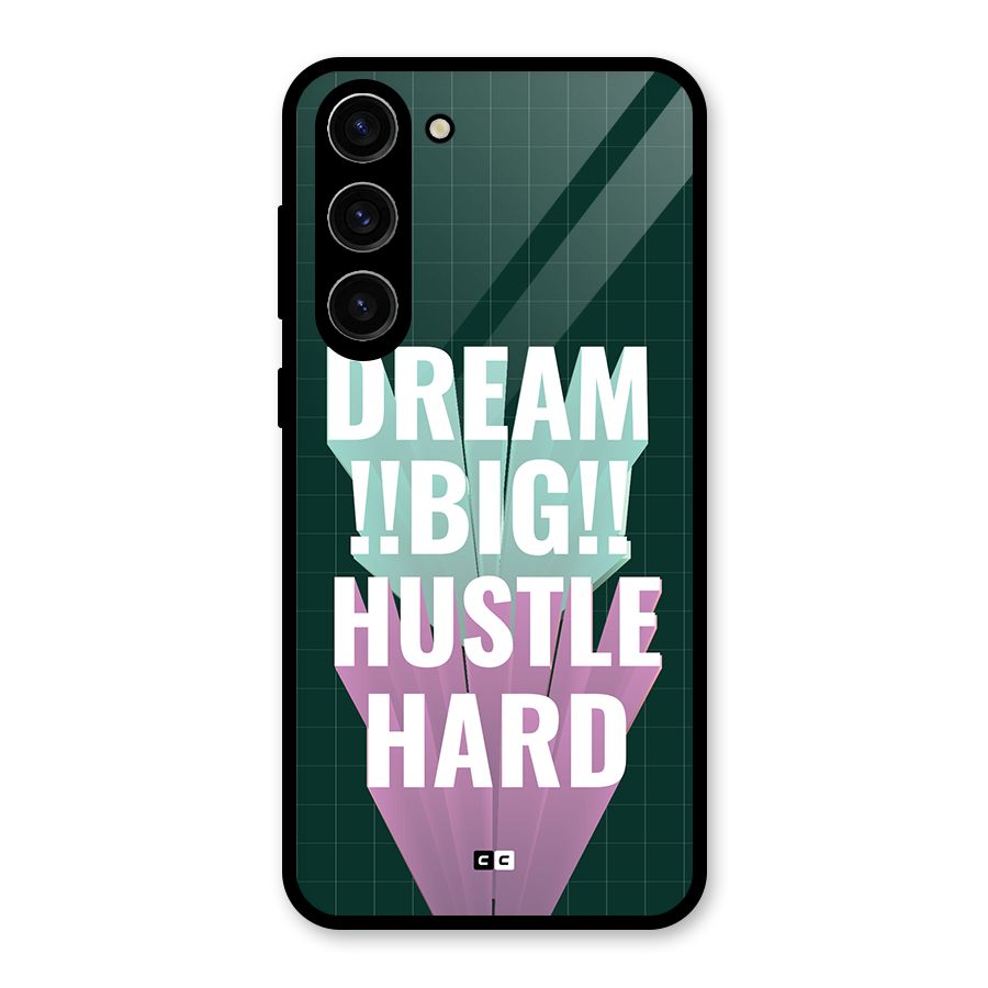 Dream Bigger Glass Back Case for Galaxy S23 Plus