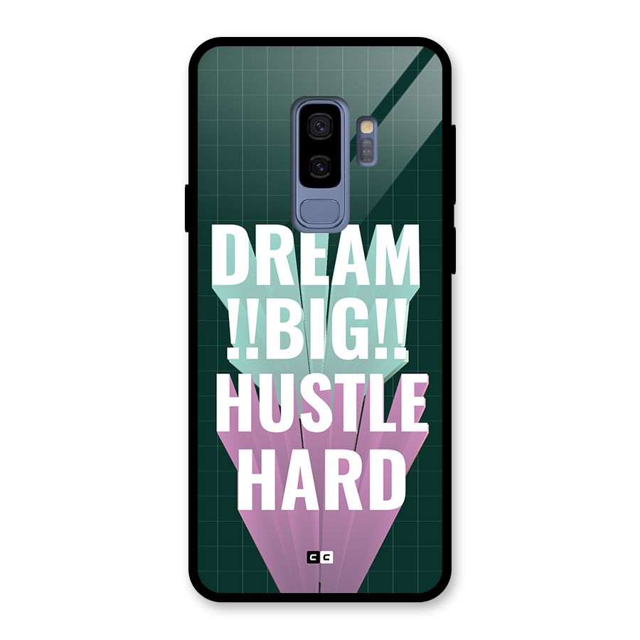 Dream Bigger Glass Back Case for Galaxy S9 Plus