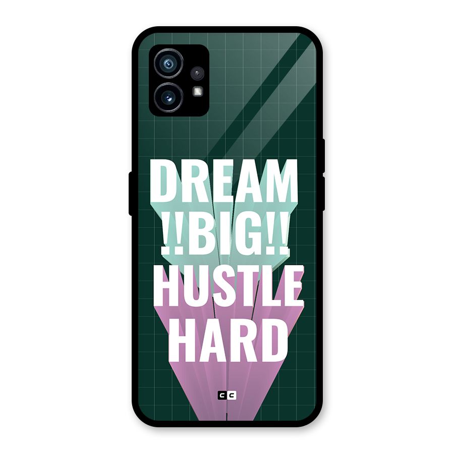 Dream Bigger Glass Back Case for Nothing Phone 1