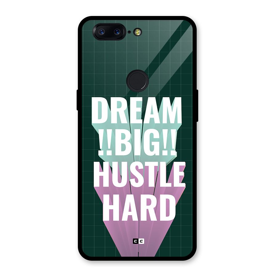 Dream Bigger Glass Back Case for OnePlus 5T