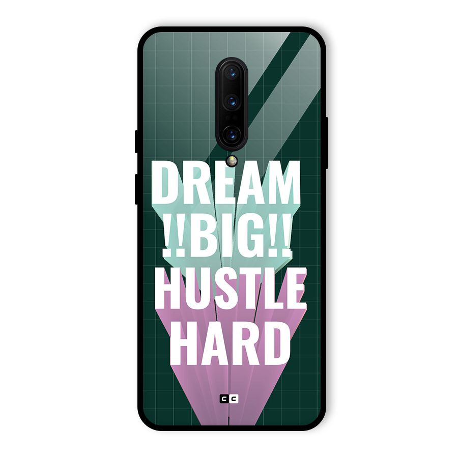 Dream Bigger Glass Back Case for OnePlus 7 Pro