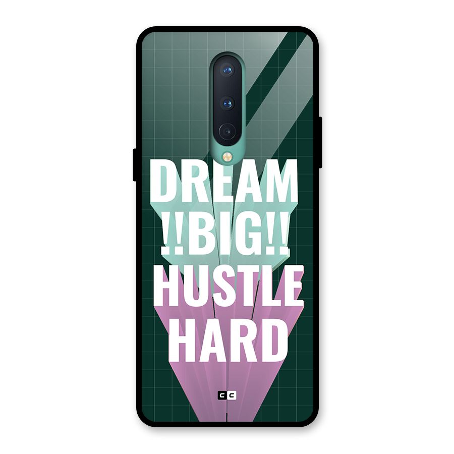 Dream Bigger Glass Back Case for OnePlus 8