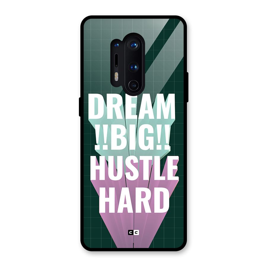 Dream Bigger Glass Back Case for OnePlus 8 Pro