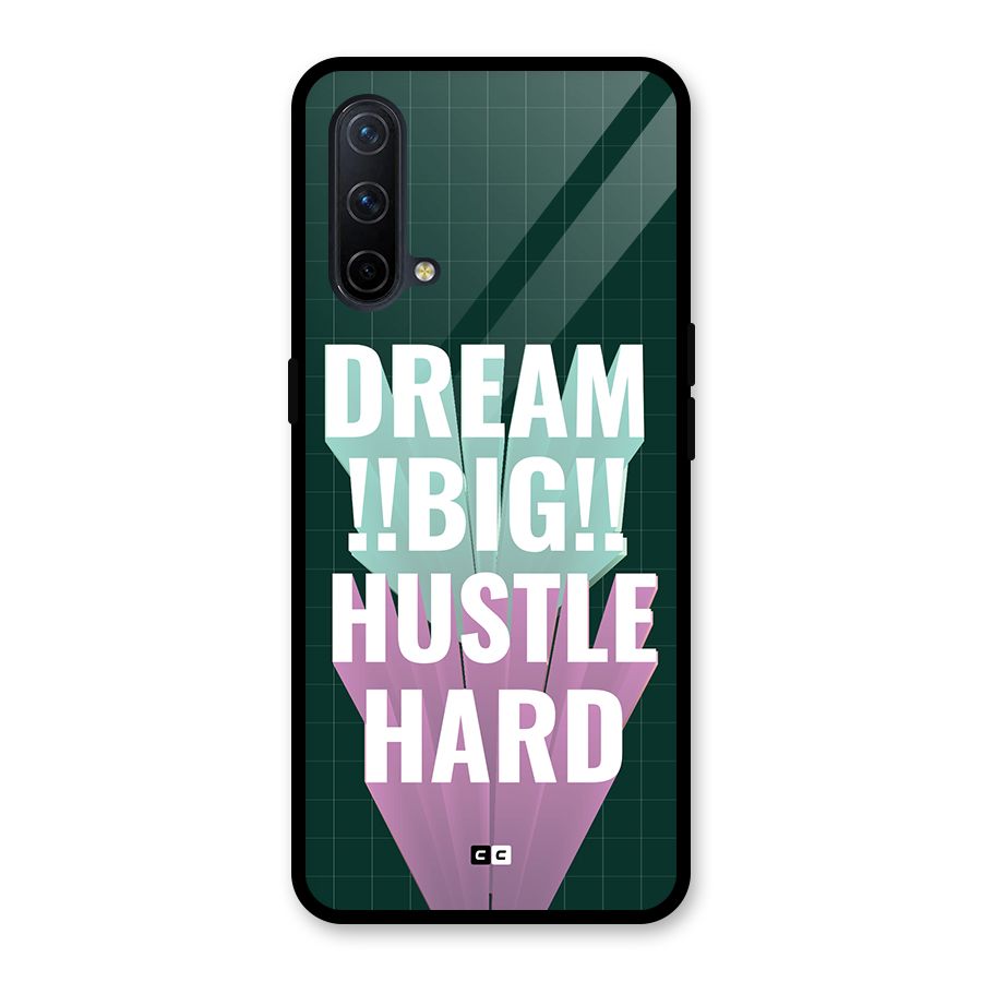 Dream Bigger Glass Back Case for OnePlus Nord CE 5G