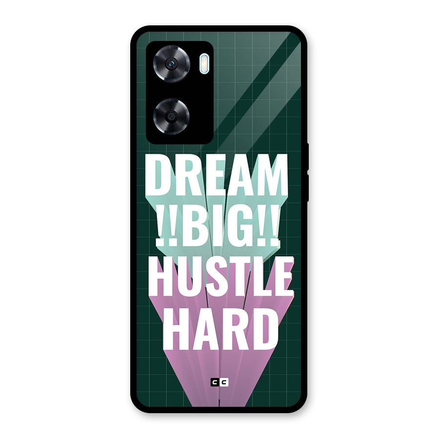 Dream Bigger Glass Back Case for Oppo A77