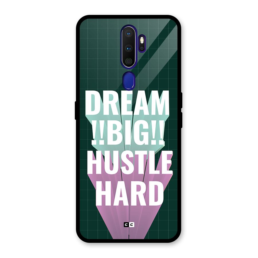 Dream Bigger Glass Back Case for Oppo A9 (2020)
