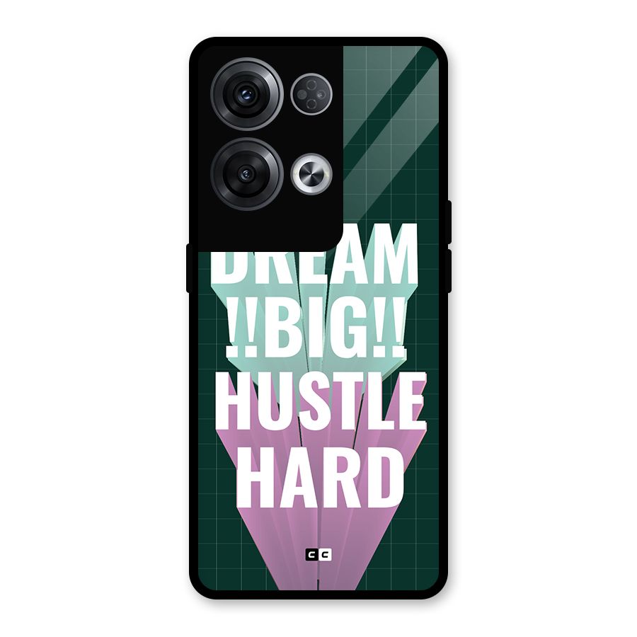 Dream Bigger Glass Back Case for Oppo Reno8 Pro 5G