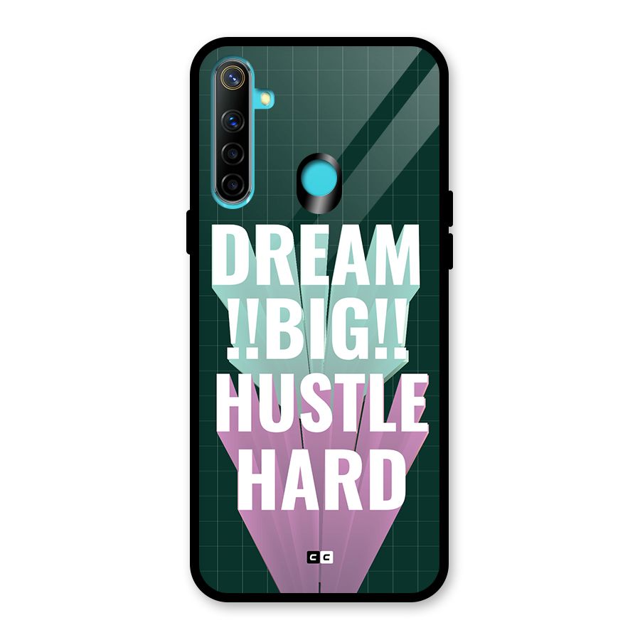 Dream Bigger Glass Back Case for Realme 5