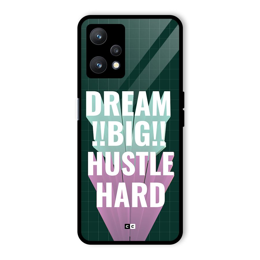 Dream Bigger Glass Back Case for Realme 9 Pro 5G