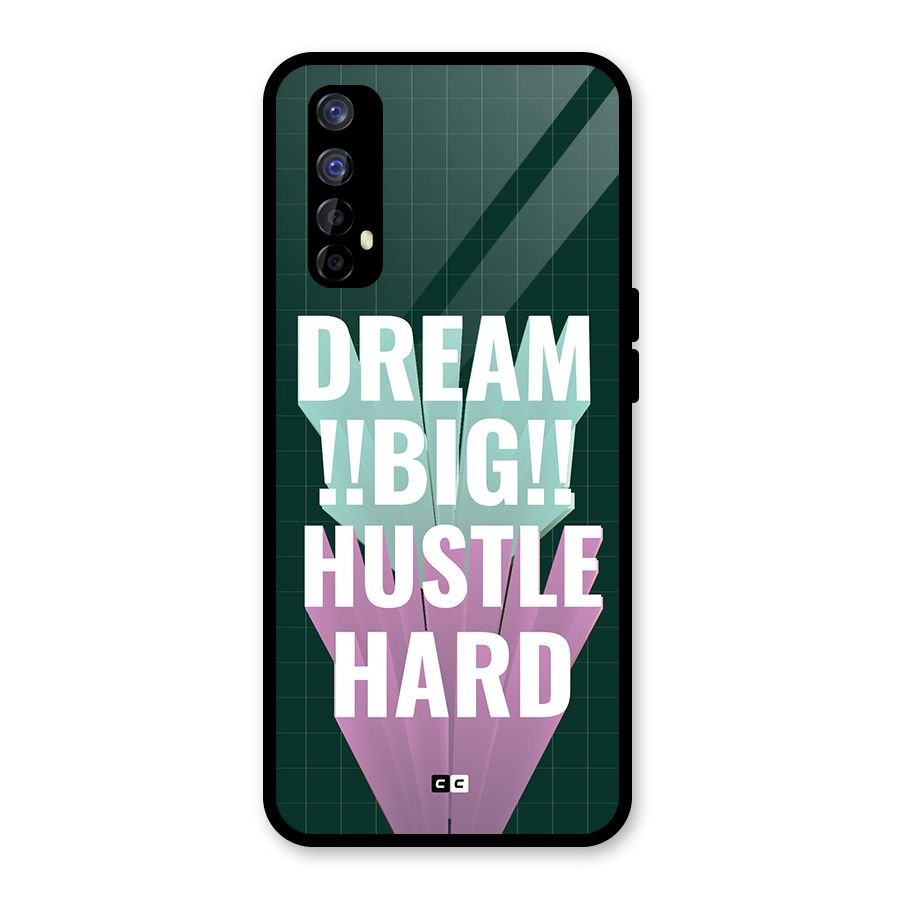Dream Bigger Glass Back Case for Realme Narzo 20 Pro