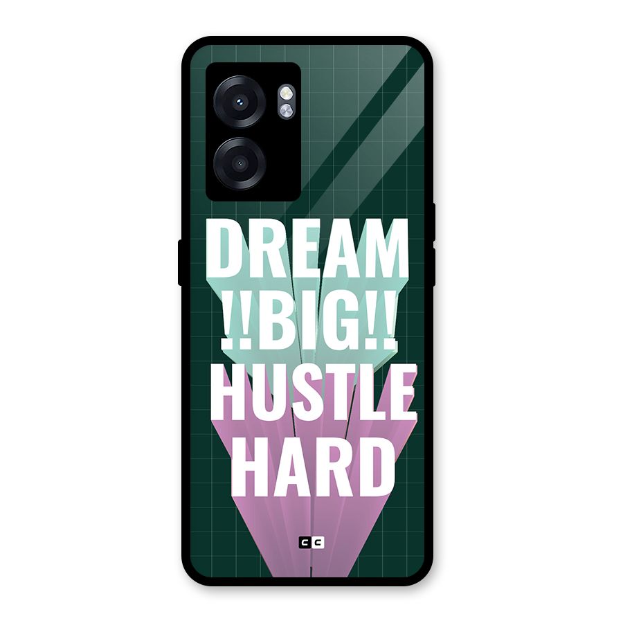 Dream Bigger Glass Back Case for Realme Narzo 50 5G