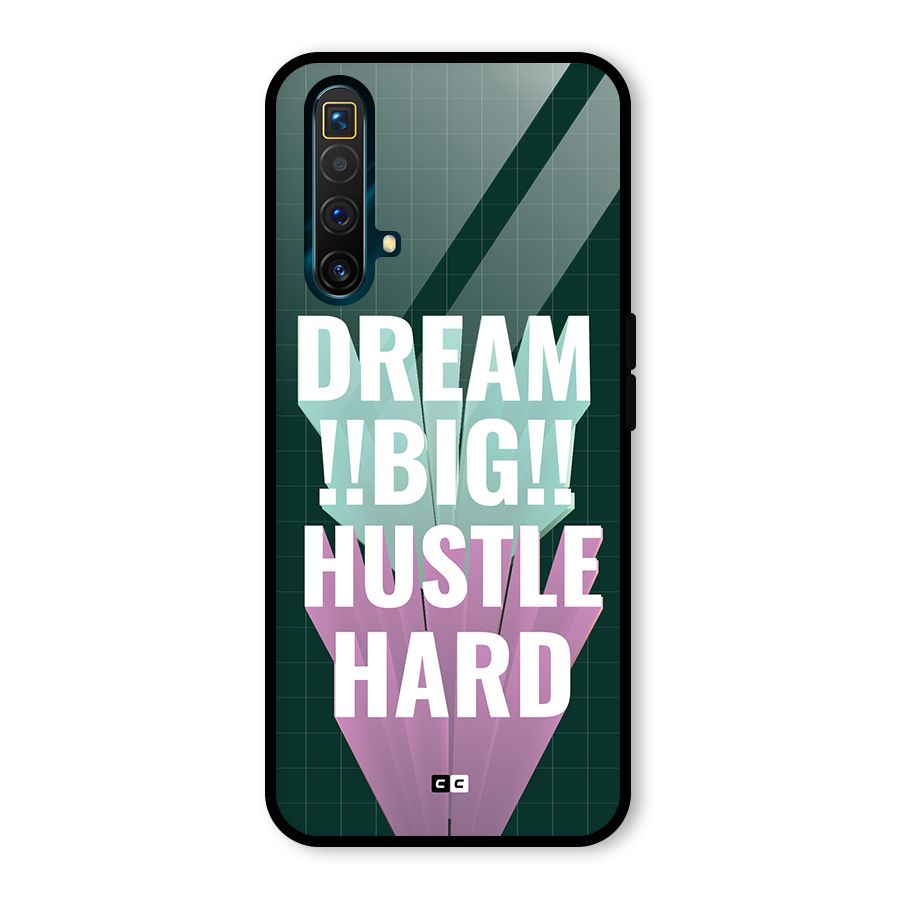 Dream Bigger Glass Back Case for Realme X3
