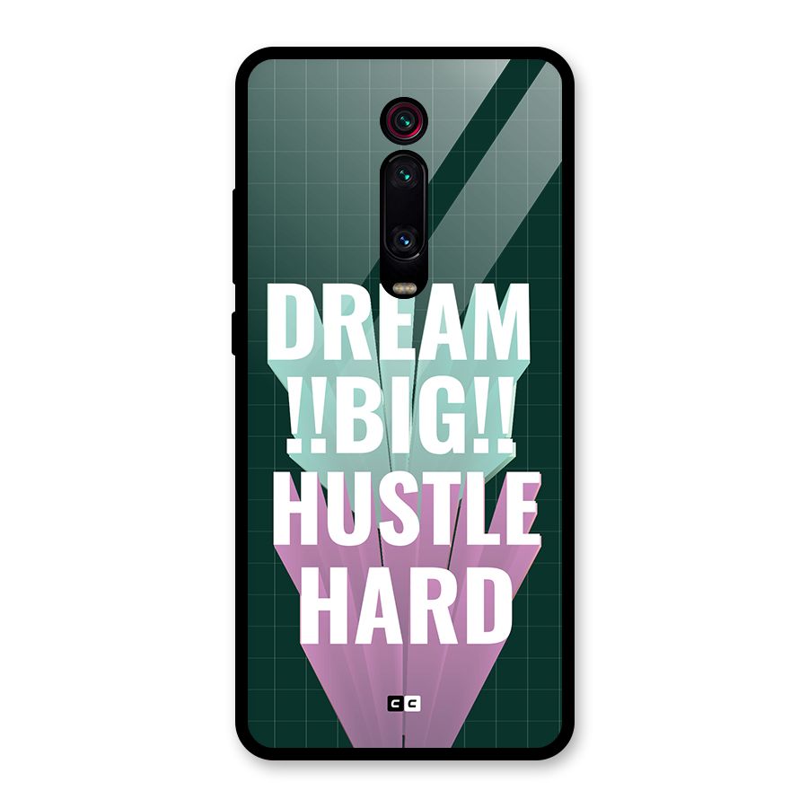Dream Bigger Glass Back Case for Redmi K20
