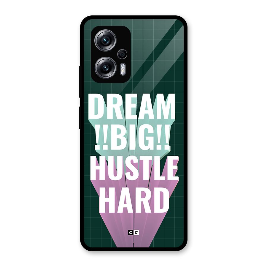Dream Bigger Glass Back Case for Redmi K50i