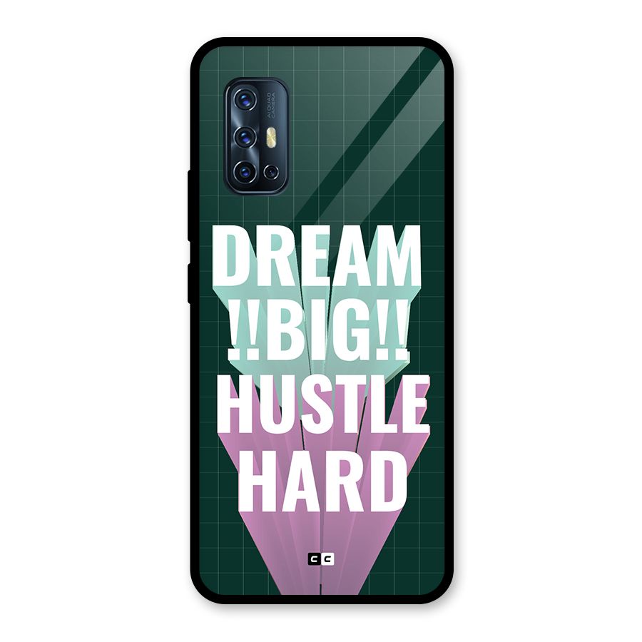 Dream Bigger Glass Back Case for Vivo V17