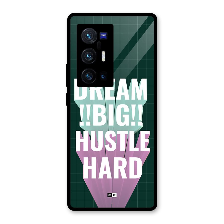 Dream Bigger Glass Back Case for Vivo X70 Pro Plus