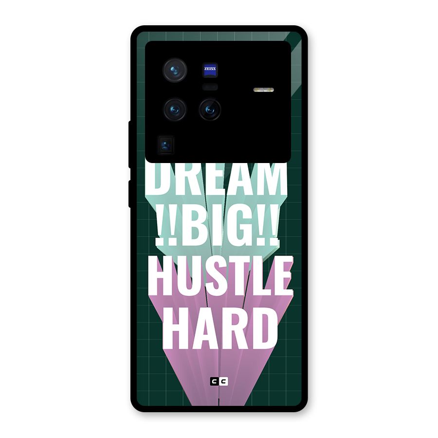 Dream Bigger Glass Back Case for Vivo X80 Pro