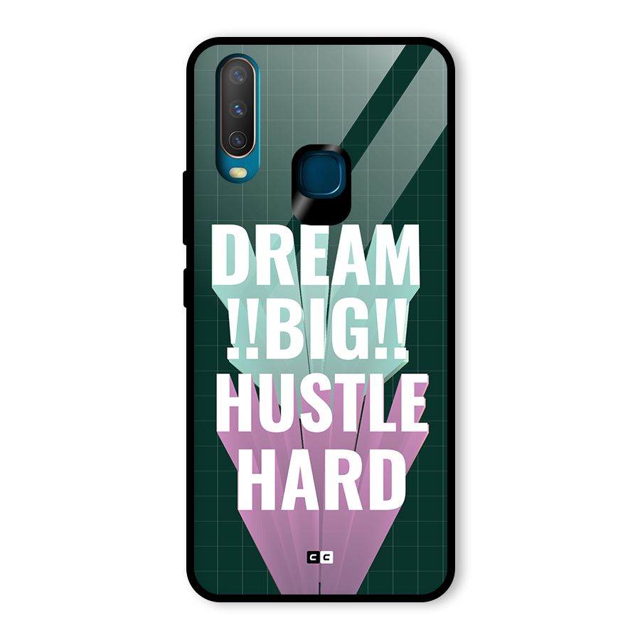 Dream Bigger Glass Back Case for Vivo Y15