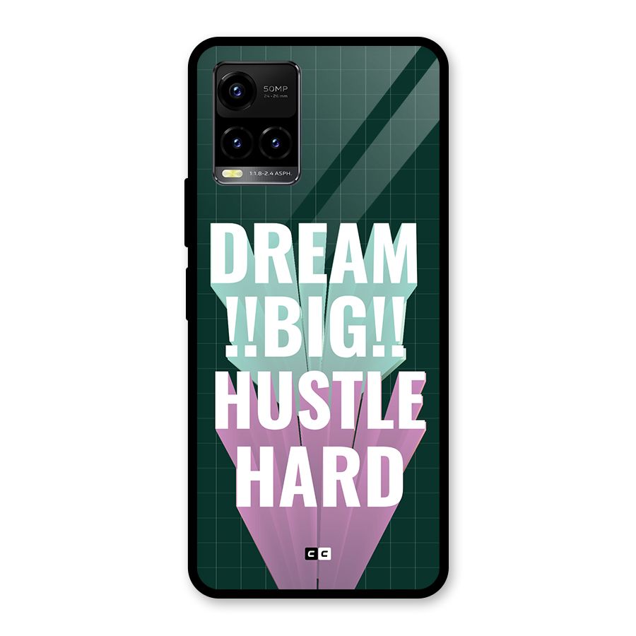 Dream Bigger Glass Back Case for Vivo Y21T