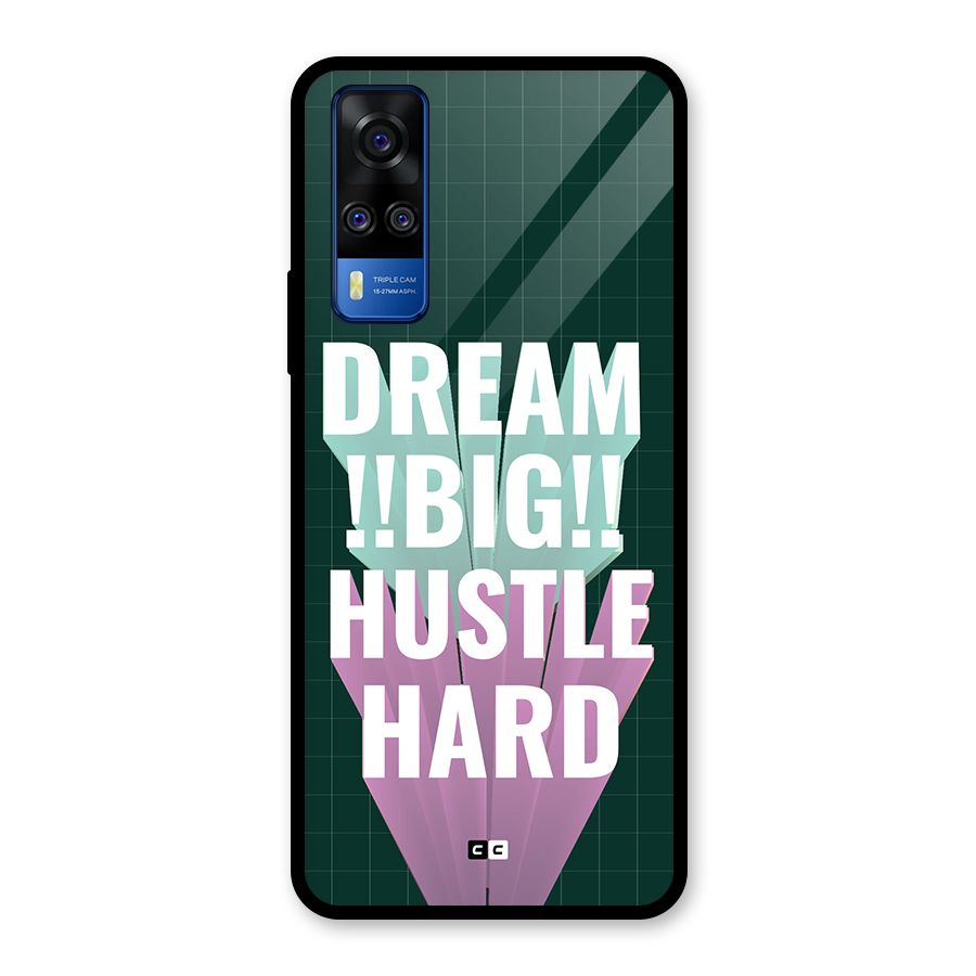 Dream Bigger Glass Back Case for Vivo Y31