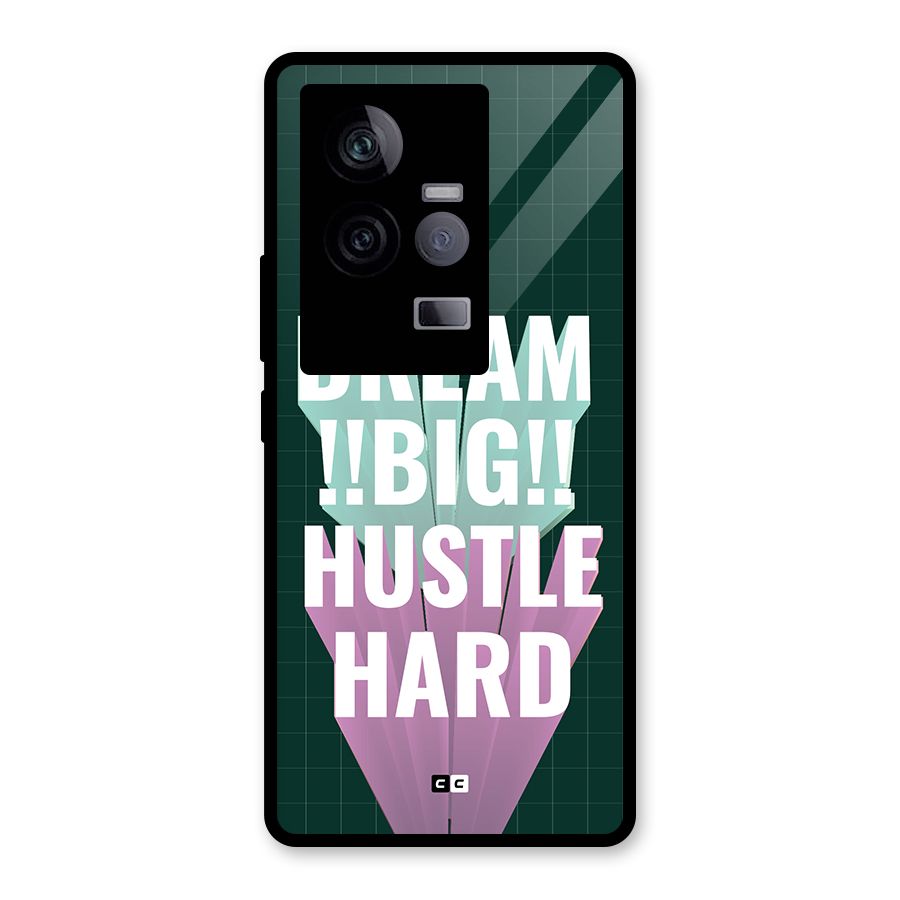 Dream Bigger Glass Back Case for Vivo iQOO 11 5G
