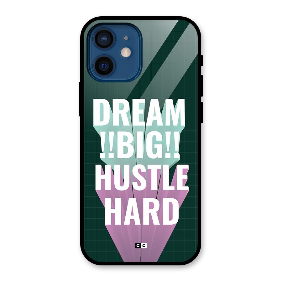 Dream Bigger Glass Back Case for iPhone 12 Mini