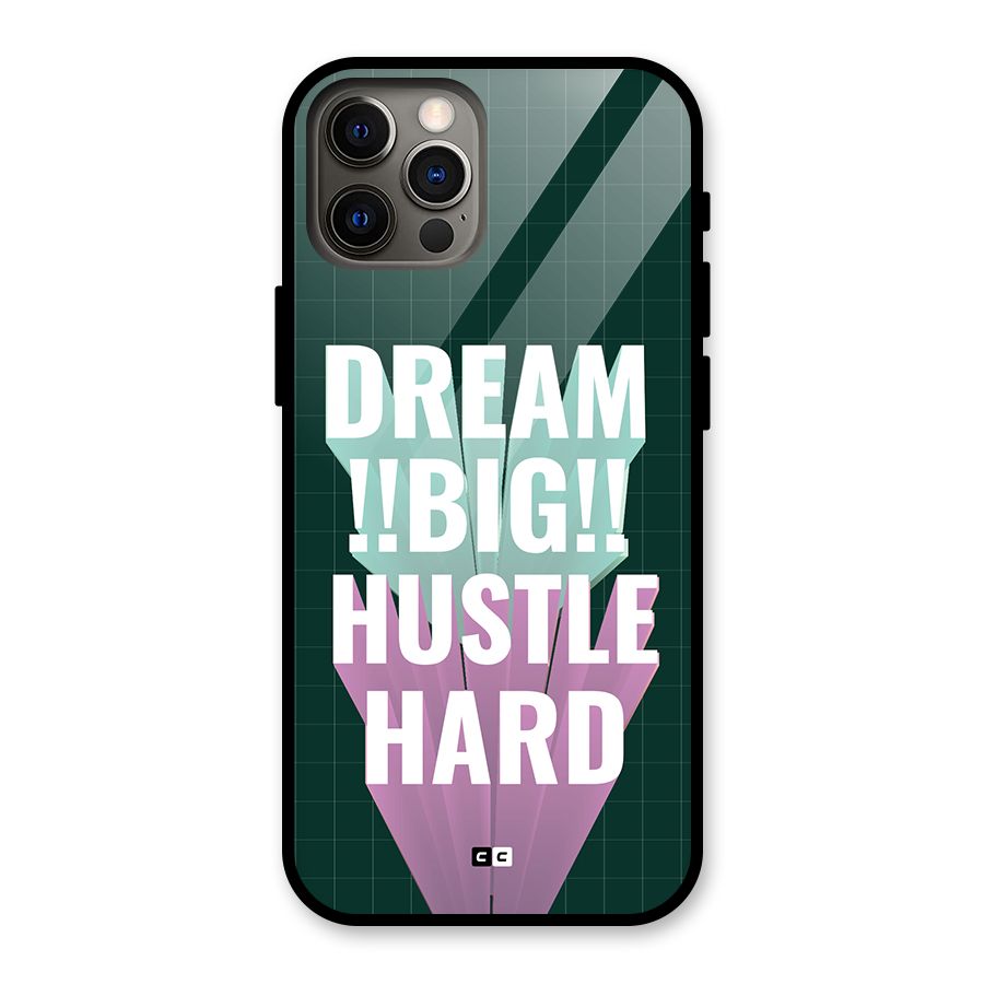 Dream Bigger Glass Back Case for iPhone 12 Pro