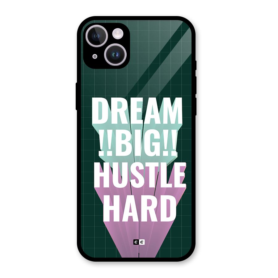 Dream Bigger Glass Back Case for iPhone 14 Plus