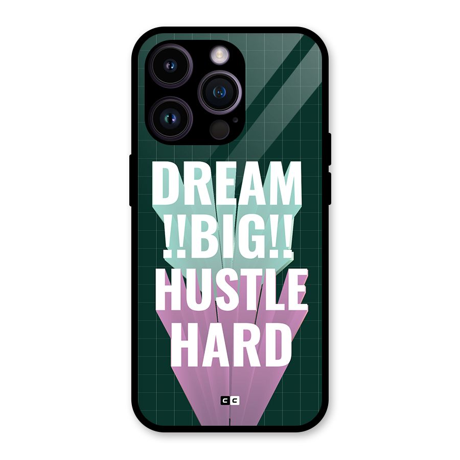 Dream Bigger Glass Back Case for iPhone 14 Pro