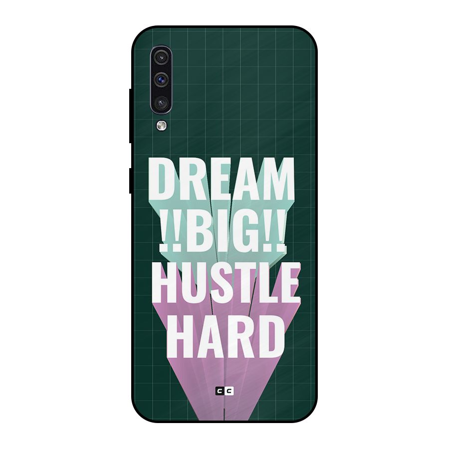 Dream Bigger Metal Back Case for Galaxy A50