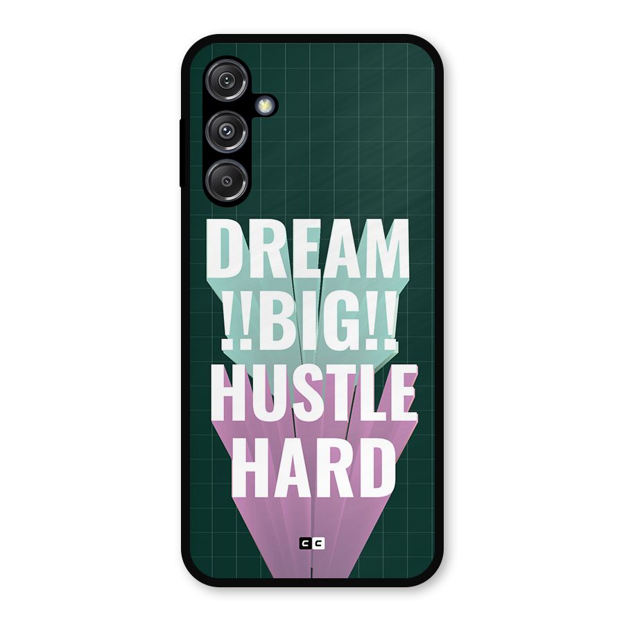 Dream Bigger Metal Back Case for Galaxy M34 5G