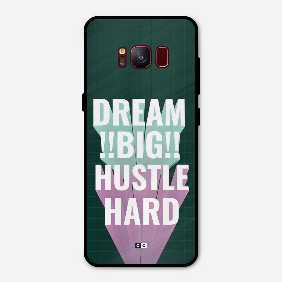 Dream Bigger Metal Back Case for Galaxy S8