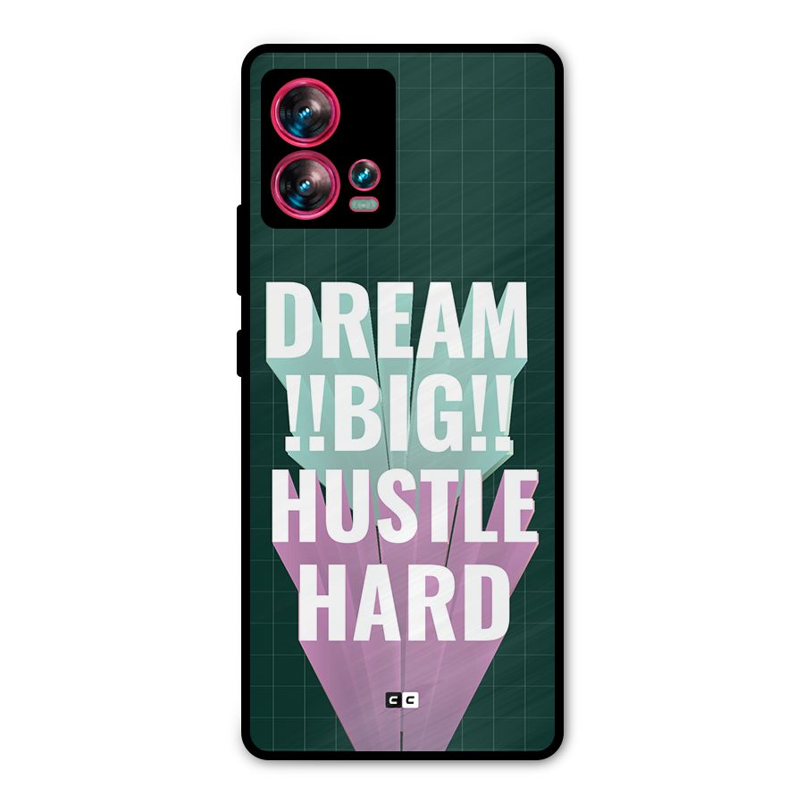 Dream Bigger Metal Back Case for Motorola Edge 30 Fusion