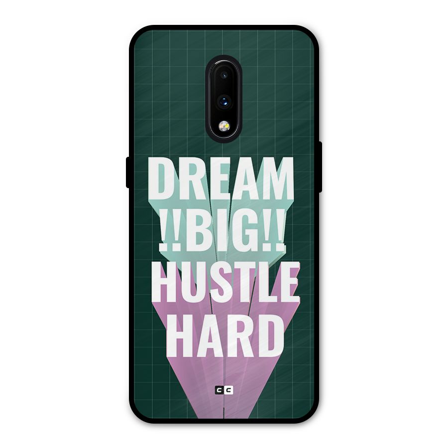 Dream Bigger Metal Back Case for OnePlus 7