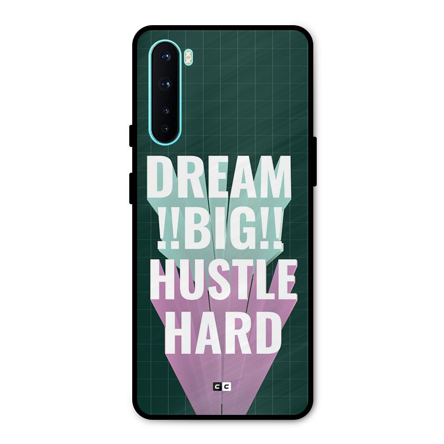 Dream Bigger Metal Back Case for OnePlus Nord