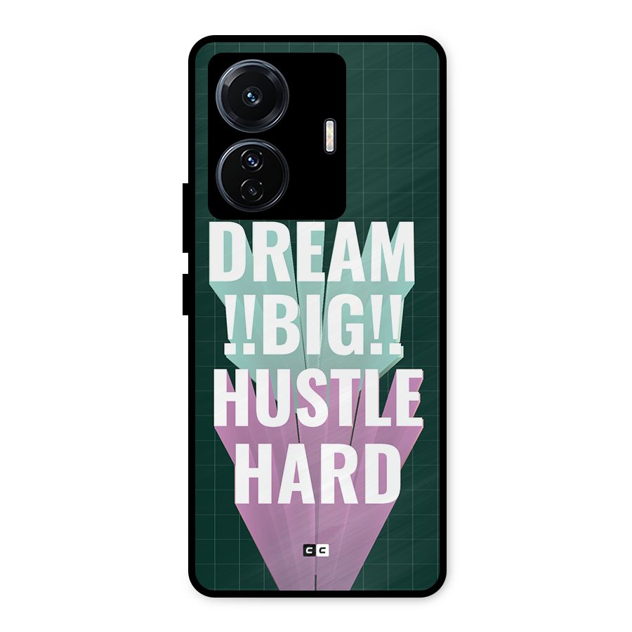 Dream Bigger Metal Back Case for Vivo T1 Pro