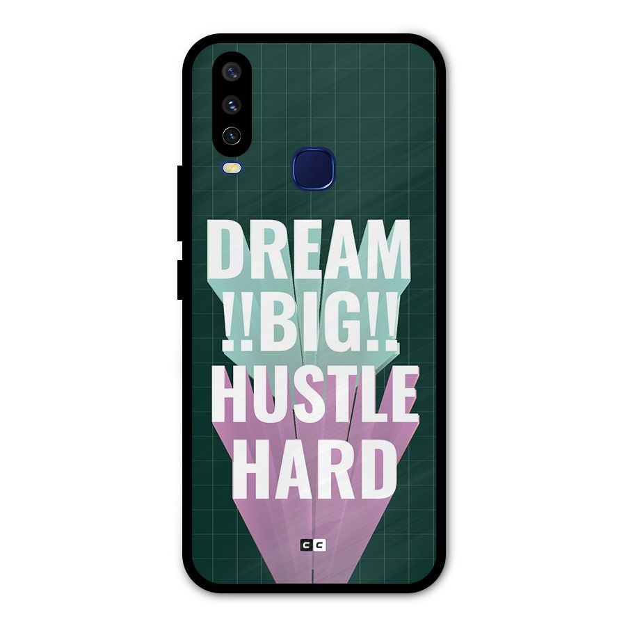 Dream Bigger Metal Back Case for Vivo U10