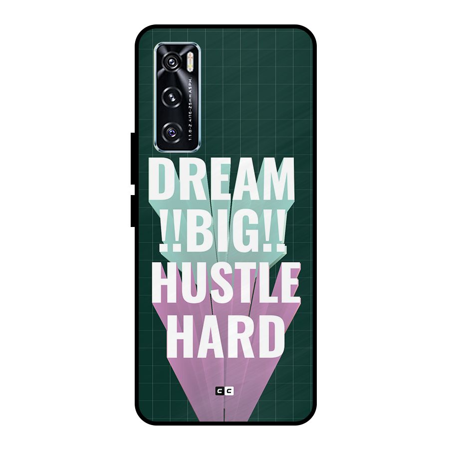 Dream Bigger Metal Back Case for Vivo V20 SE