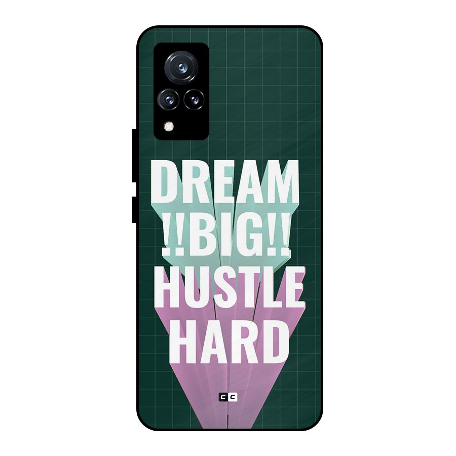 Dream Bigger Metal Back Case for Vivo V21 5G