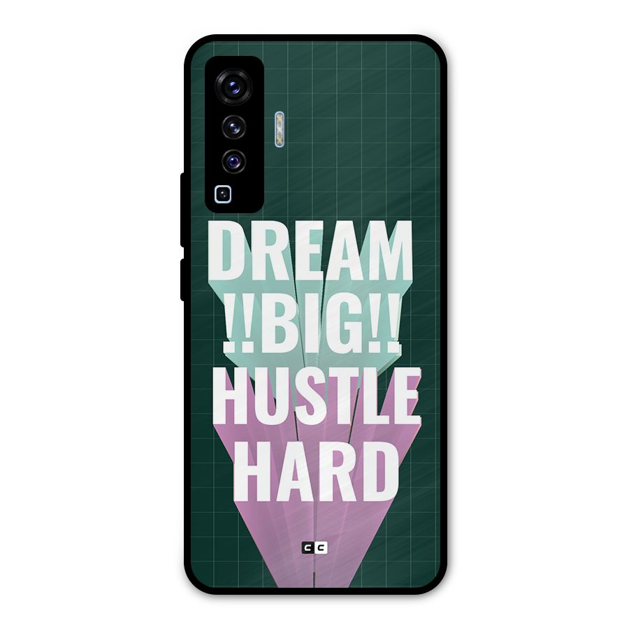 Dream Bigger Metal Back Case for Vivo X50