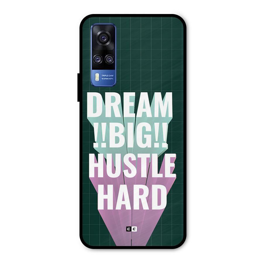 Dream Bigger Metal Back Case for Vivo Y51A