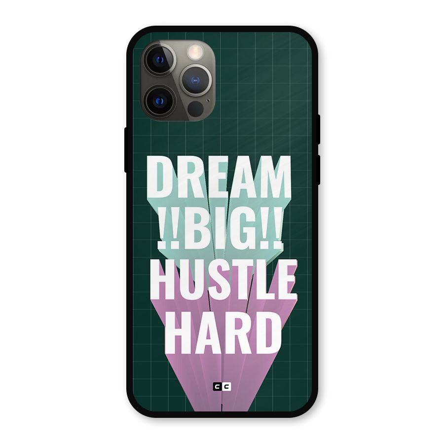 Dream Bigger Metal Back Case for iPhone 12 Pro