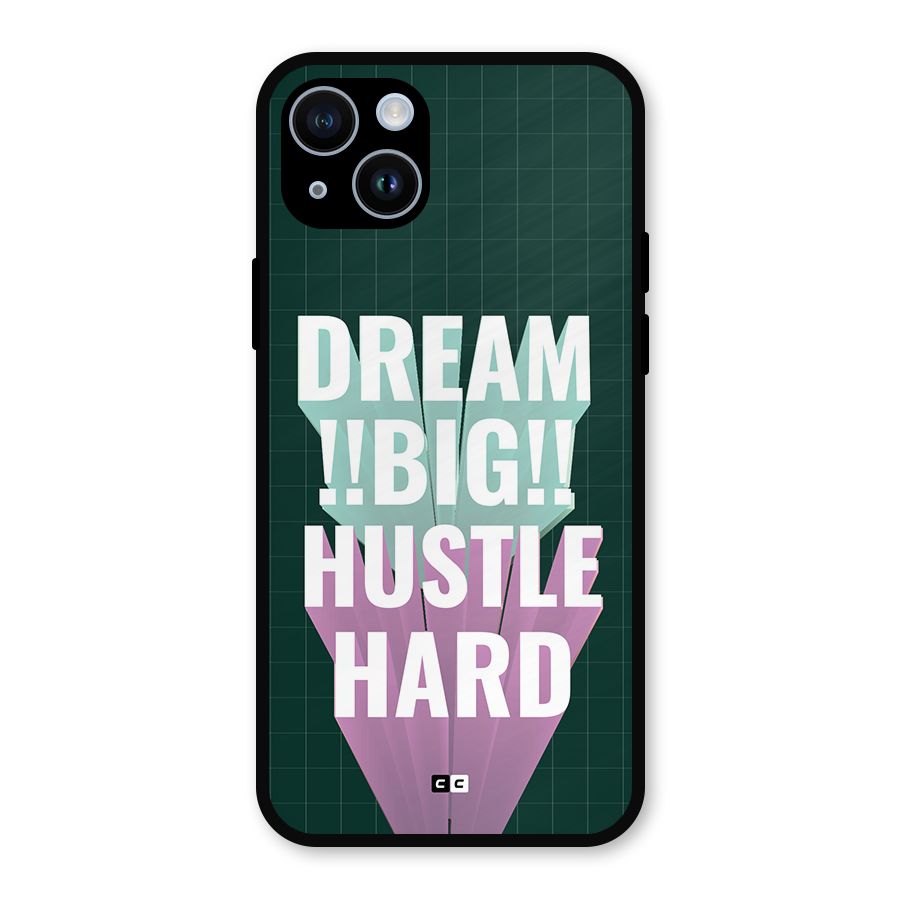 Dream Bigger Metal Back Case for iPhone 14