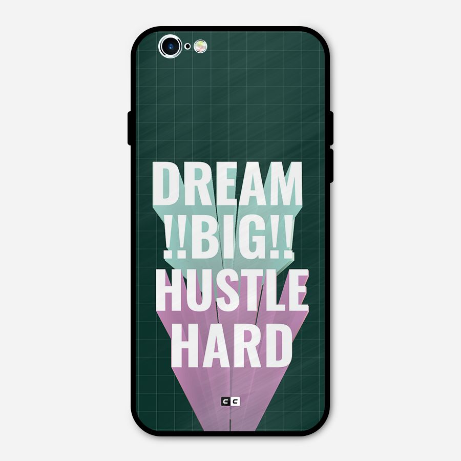 Dream Bigger Metal Back Case for iPhone 6 6s