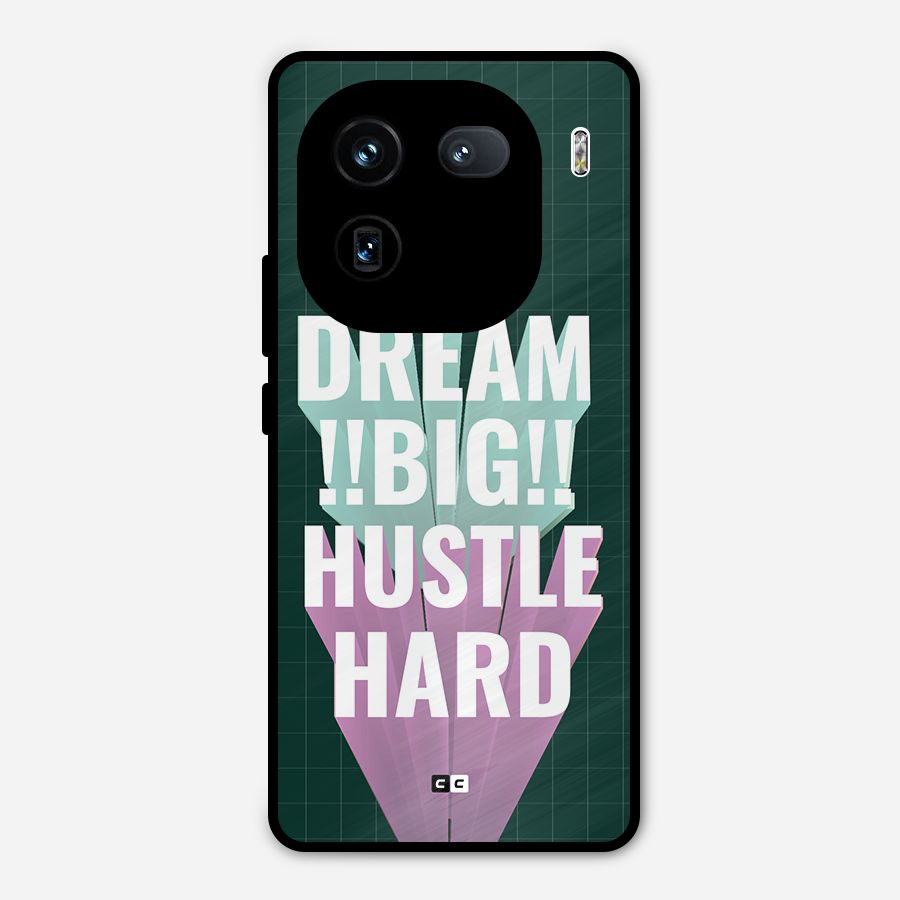 Dream Bigger Metal Back Case for iQOO 12