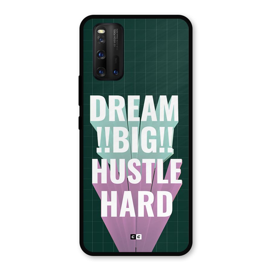 Dream Bigger Metal Back Case for iQOO 3