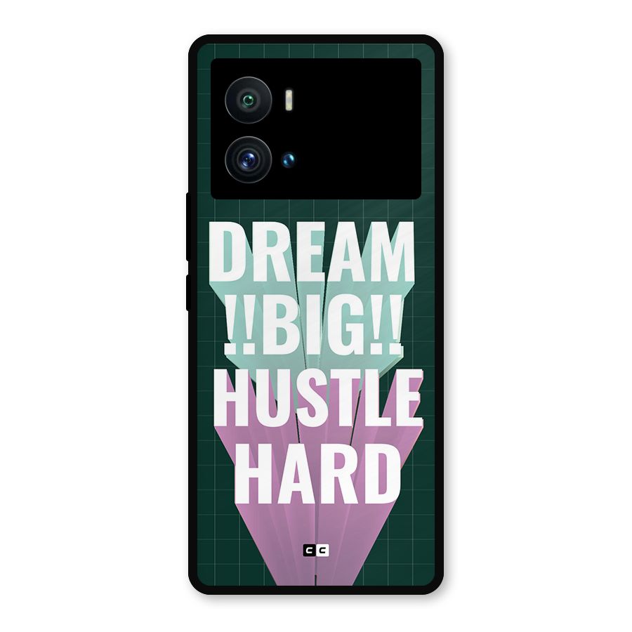 Dream Bigger Metal Back Case for iQOO 9 Pro