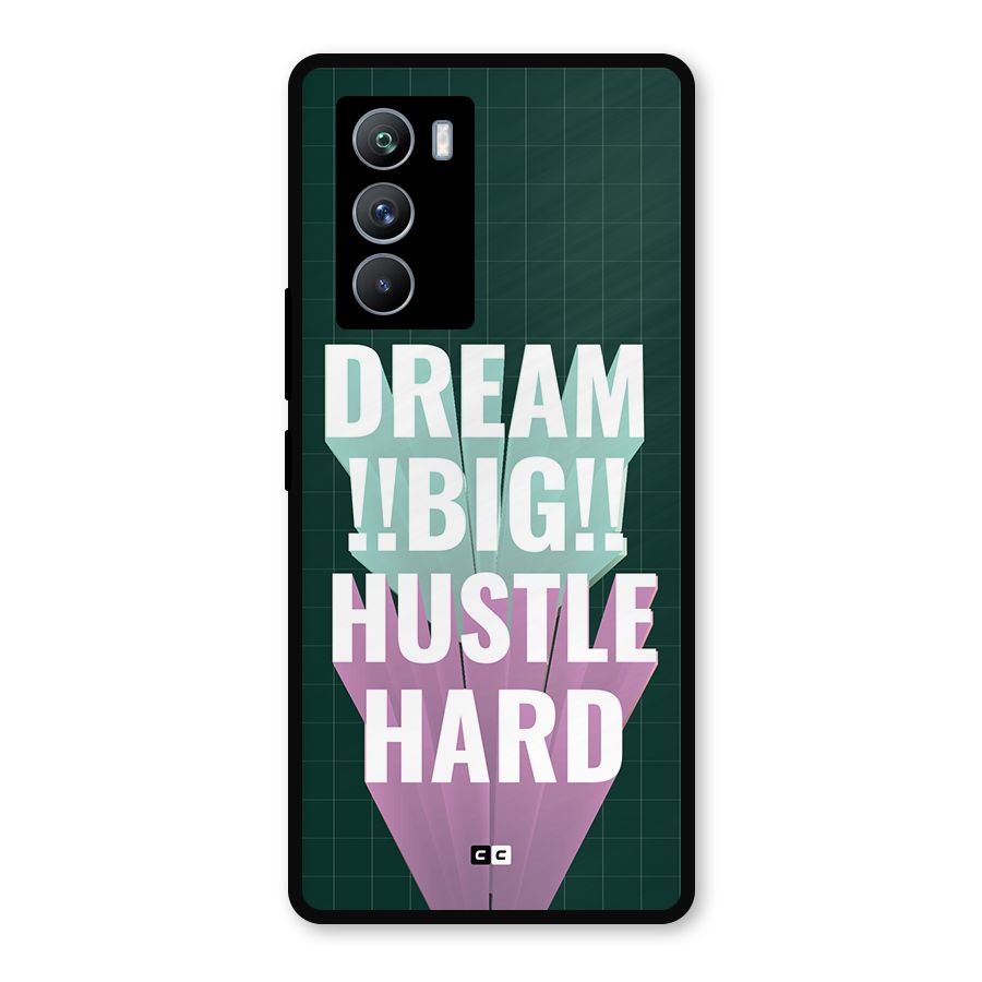 Dream Bigger Metal Back Case for iQOO 9 SE
