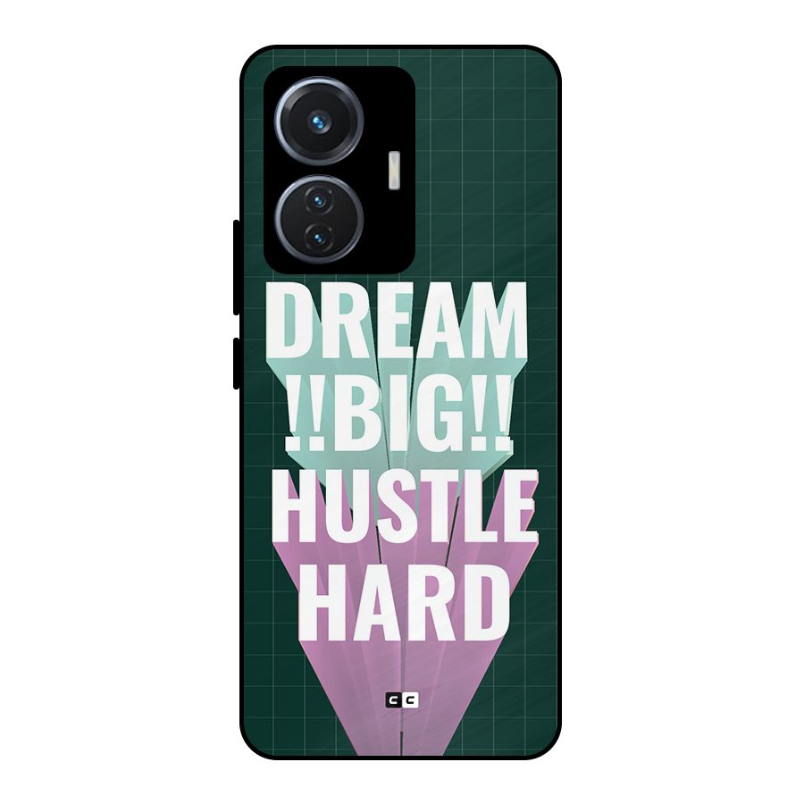 Dream Bigger Metal Back Case for iQOO Z6 44W