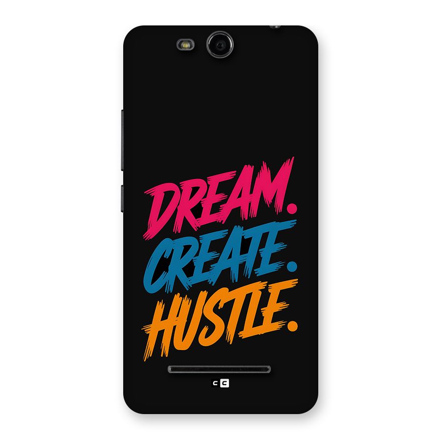 Dream Create Hustle Back Case for Canvas Juice 3 Q392